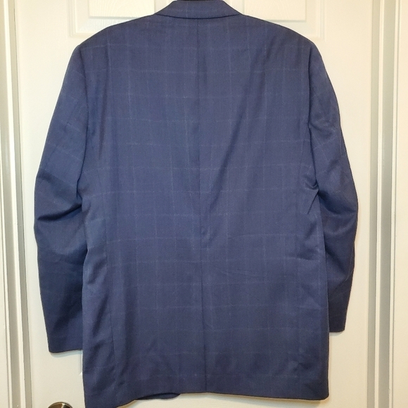 Coppley Reba 1865 Wool Blue Sz 43W 37R - Picture 6 of 13